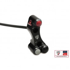 CNC Racing PRAMAC RACING LIMITED EDITION Right Hand Side Billet Switch for use with OE & Brembo RCS Brake Master Cylinders for Ducati 1198 / 1098/ 848 & Desmosedici RR